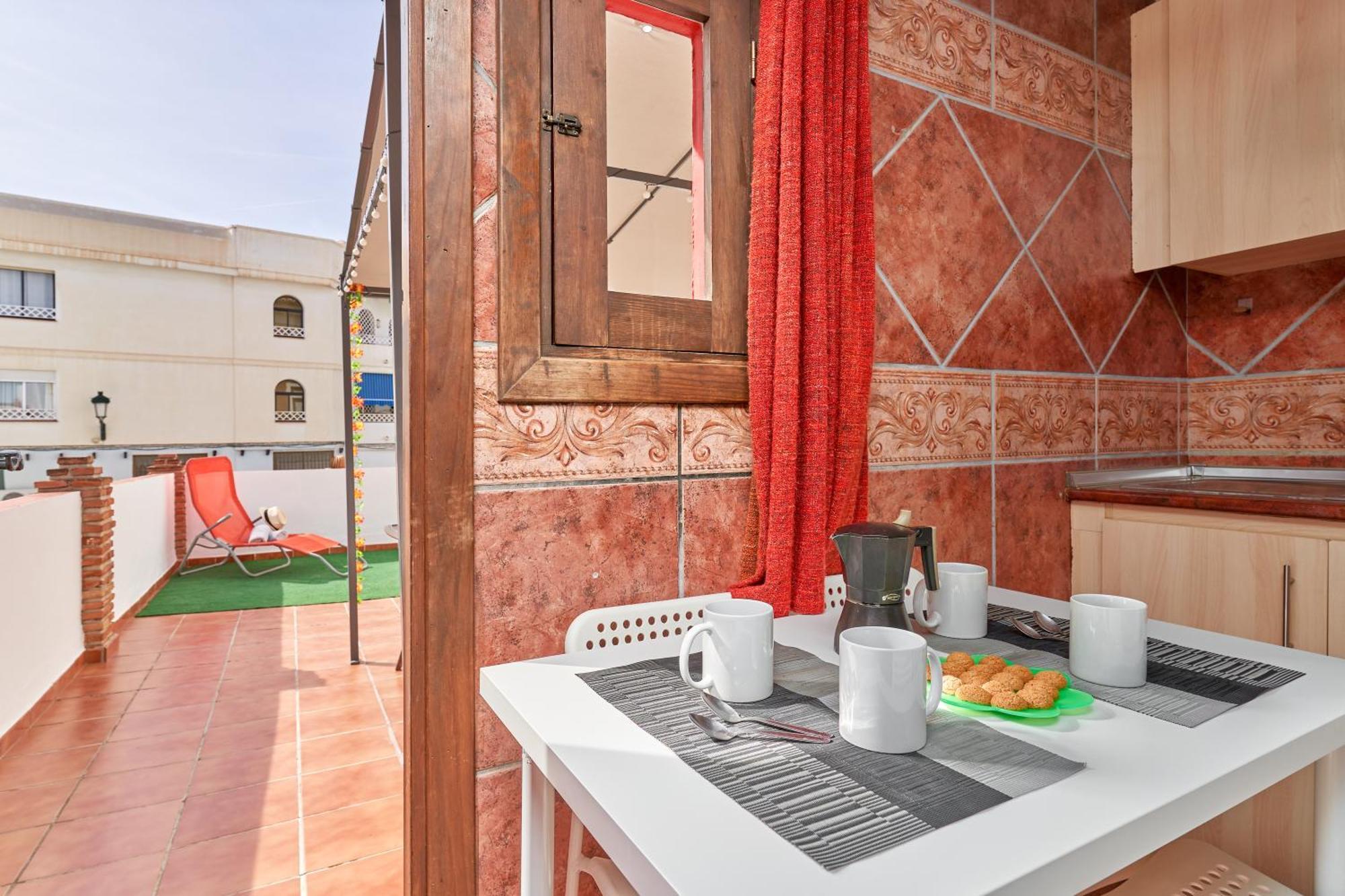 Estudio 1 D En El Centro De Nerja Exterior foto